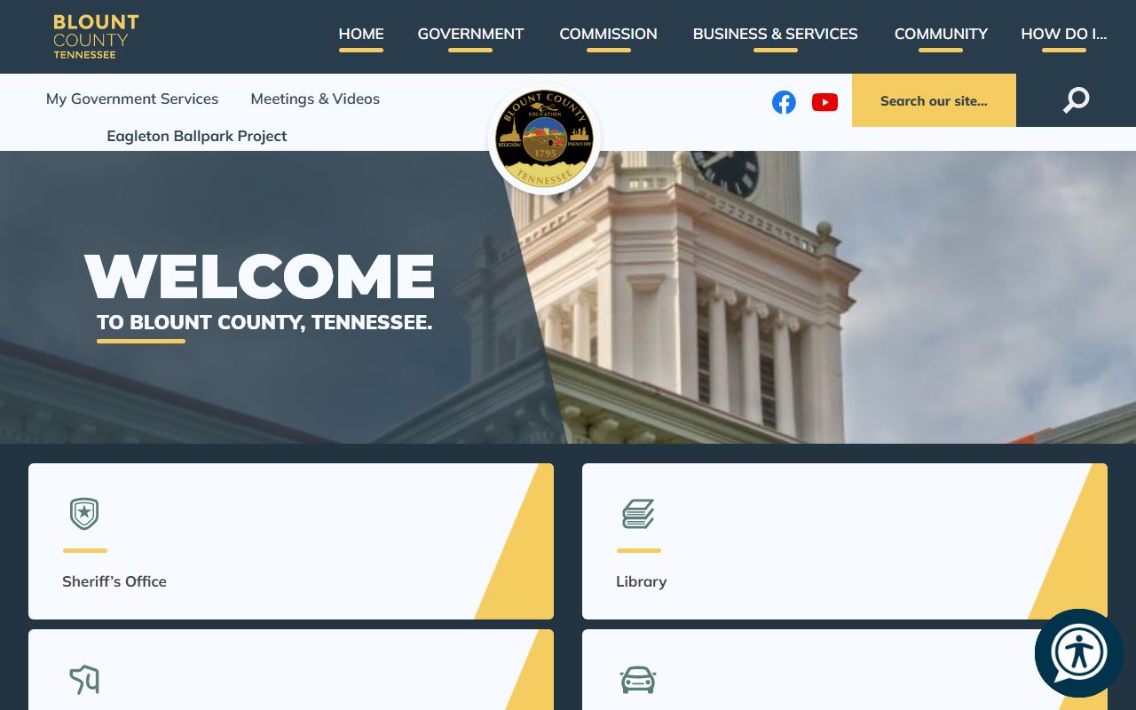 Blount County Felony Records county government page