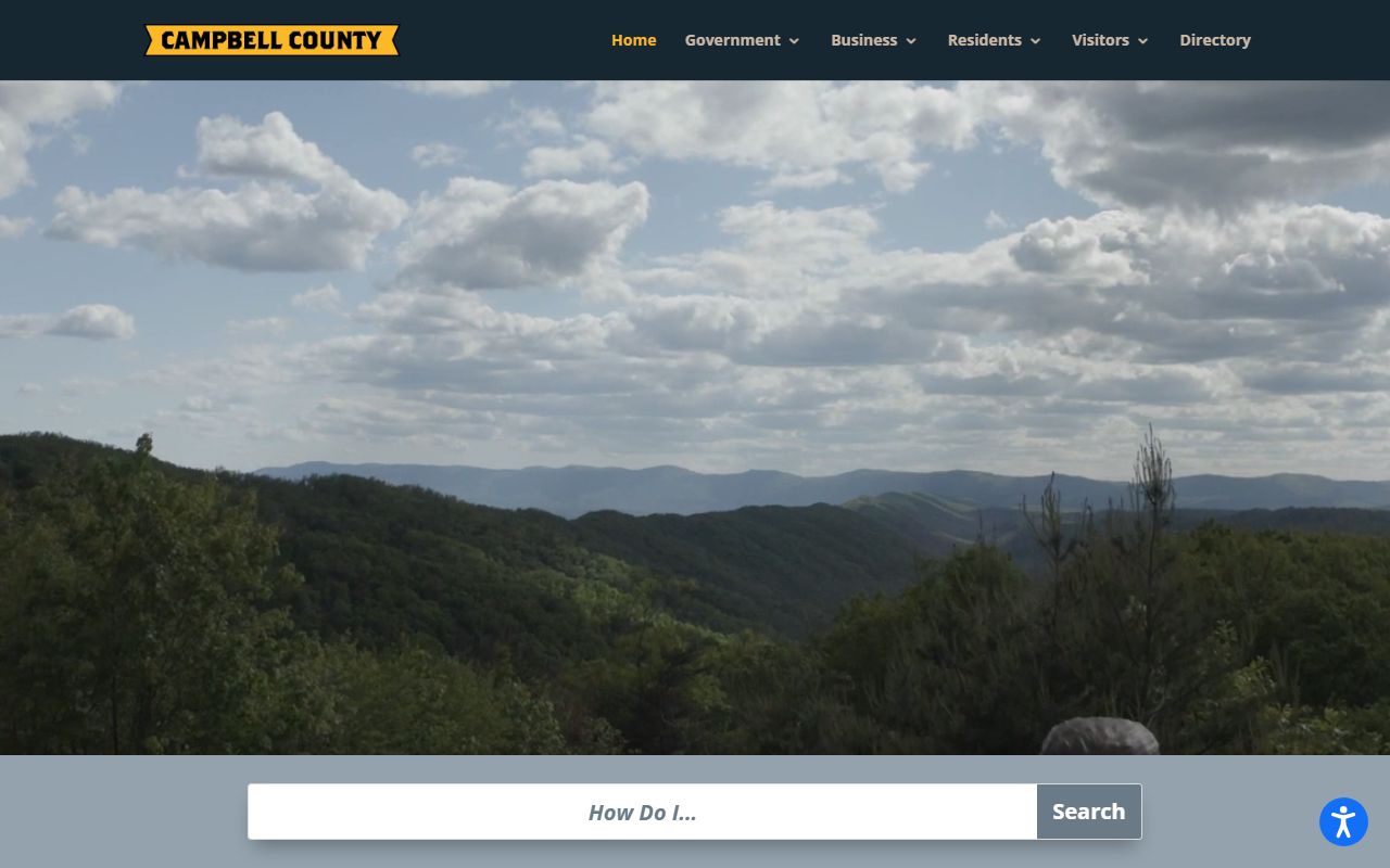 Campbell County Felony Records county government page