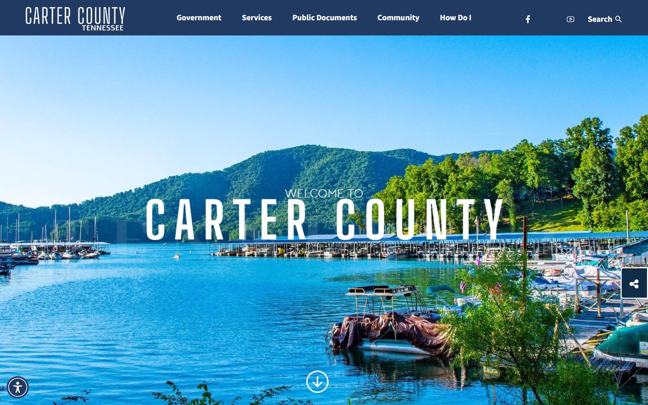 Carter County Felony Records county government page