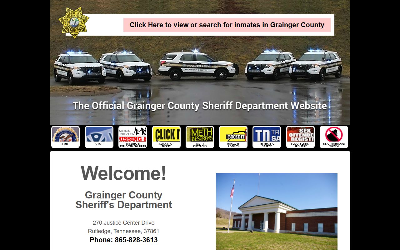 Grainger County Felony Records county government image