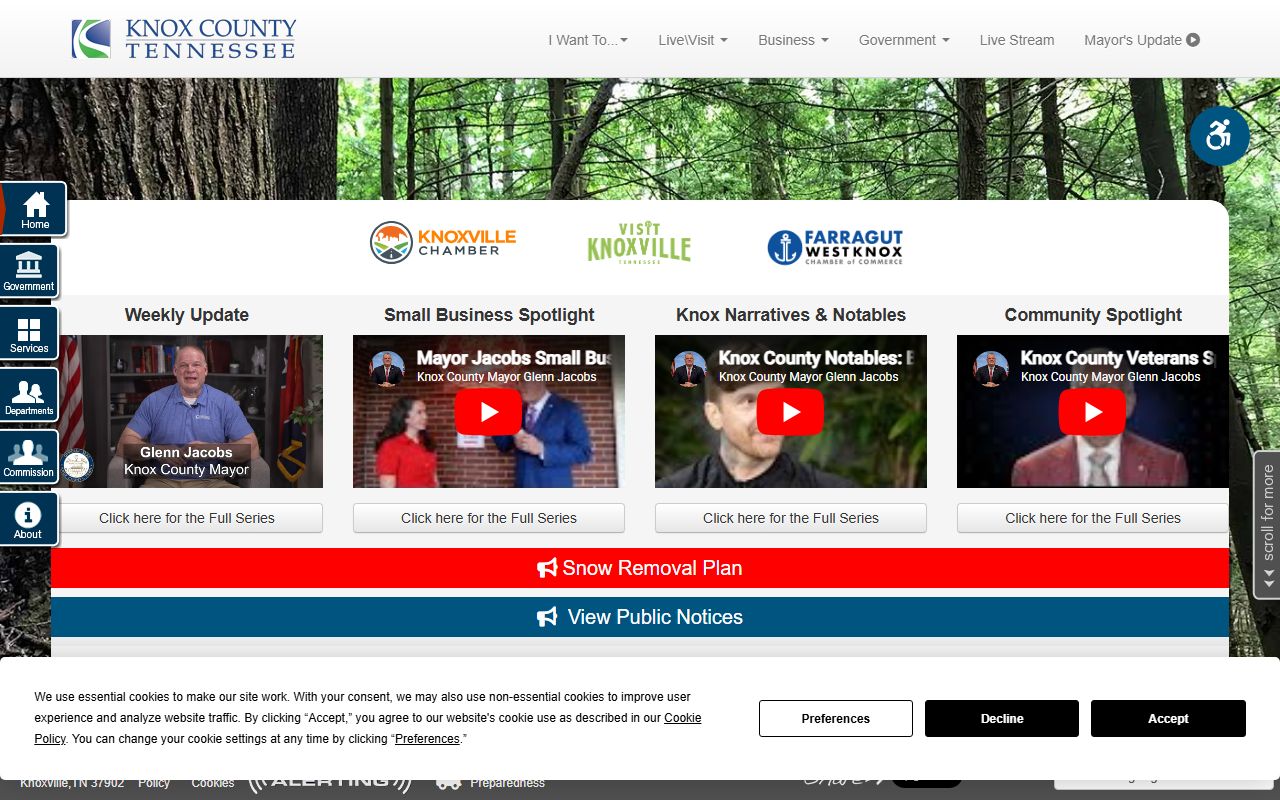 Knox County Felony Records county government image