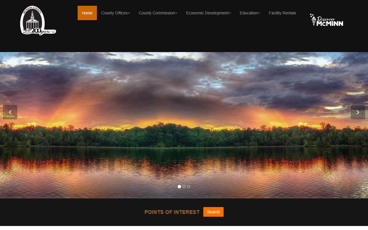 McMinn County Felony Records county government page