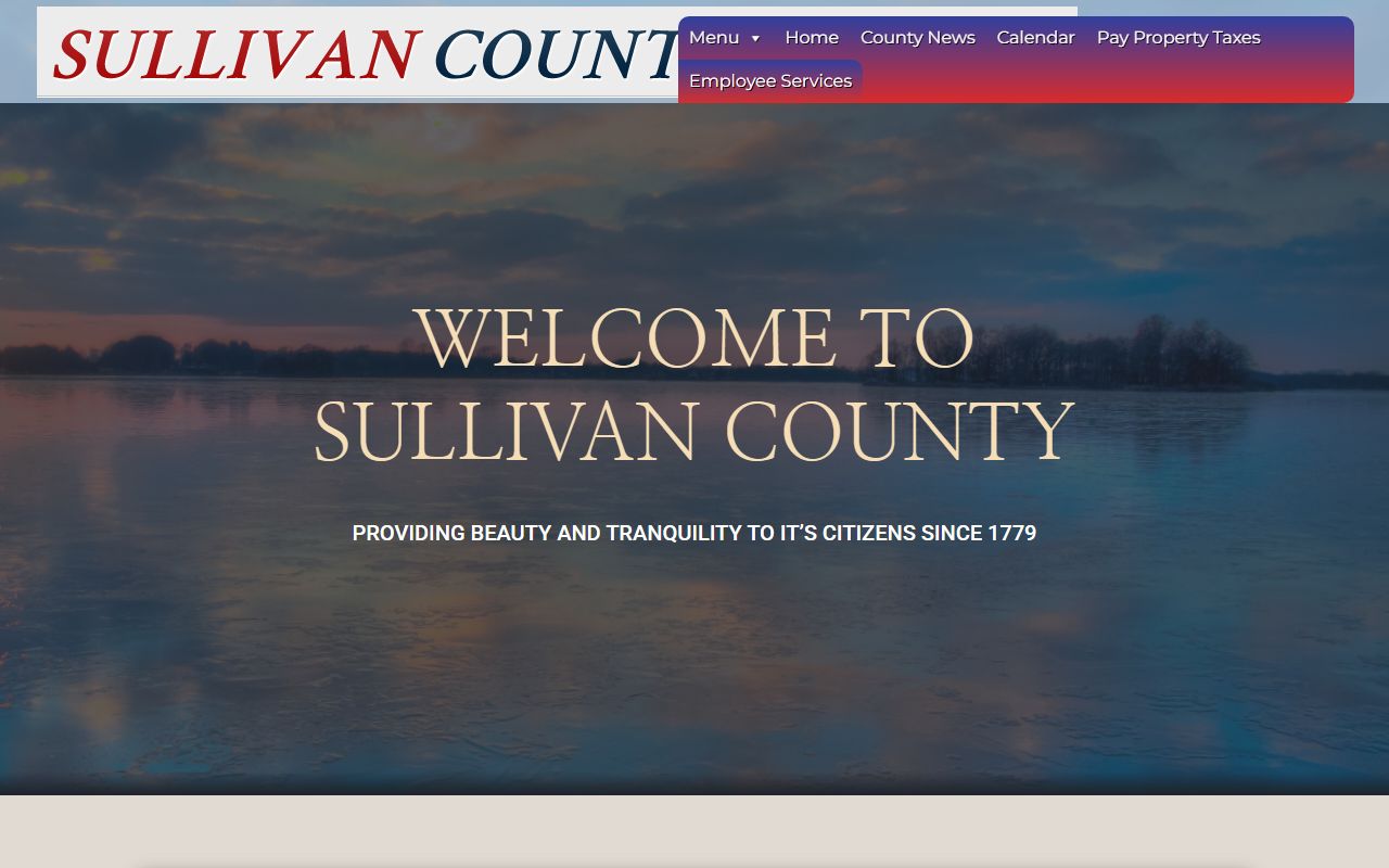 Sullivan County Felony Records county government image